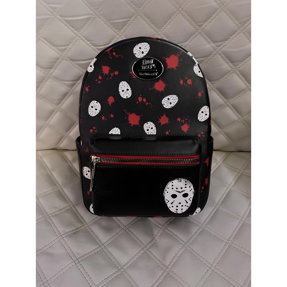 Friday the 13th Jason Voorhees Mask Mini Backpack Her Universe Horror NWT